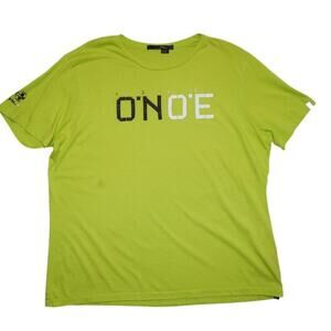 RLX Ralph Lauren Neon Green Graphic Logo Tee - Size XXL